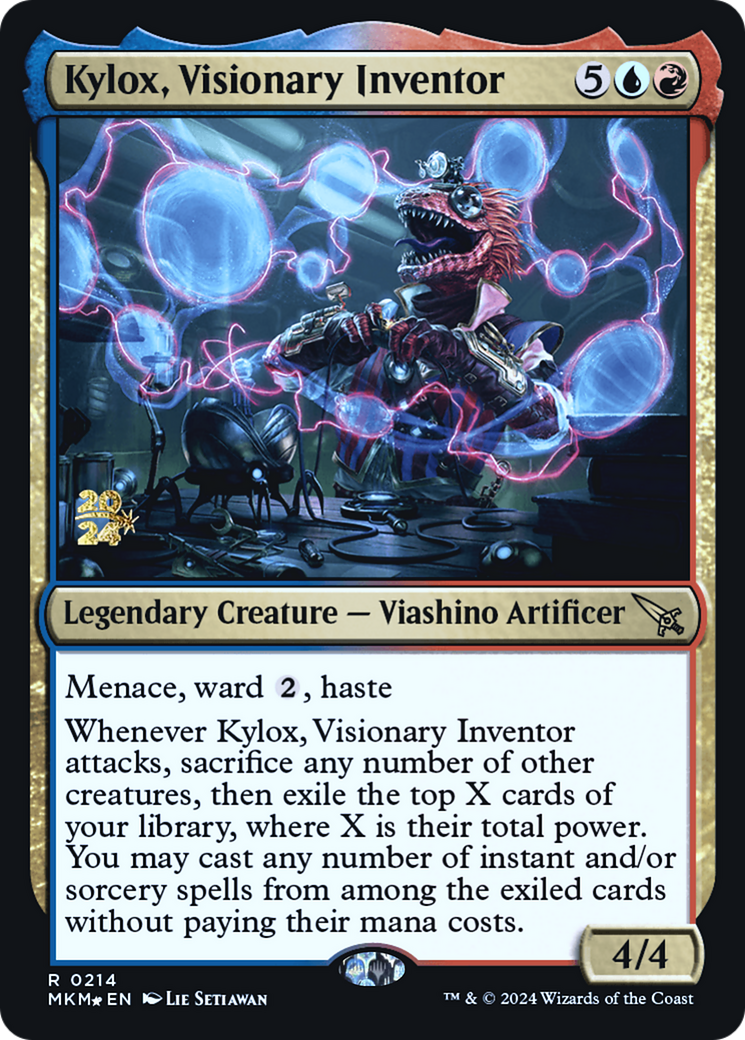 Kylox, Visionary Inventor [Murders at Karlov Manor Prerelease Promos] | Black Swamp Games