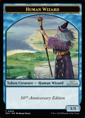 Human Wizard Token [30th Anniversary Tokens] | Black Swamp Games