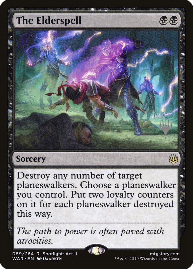 The Elderspell (Promo Pack) [War of the Spark Promos] | Black Swamp Games
