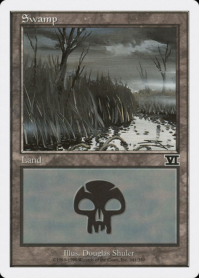 Swamp (341) [Classic Sixth Edition] | Black Swamp Games