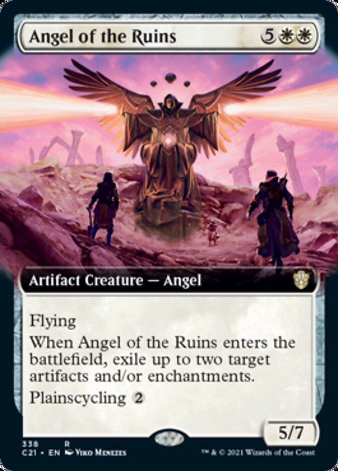 Angel of the Ruins (Extended Art) [Commander 2021] | Black Swamp Games