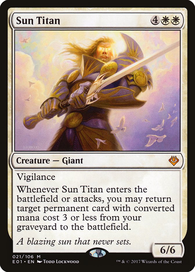 Sun Titan [Archenemy: Nicol Bolas] | Black Swamp Games