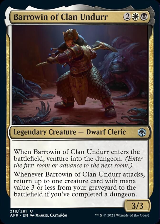 Barrowin of Clan Undurr [Dungeons & Dragons: Adventures in the Forgotten Realms] | Black Swamp Games