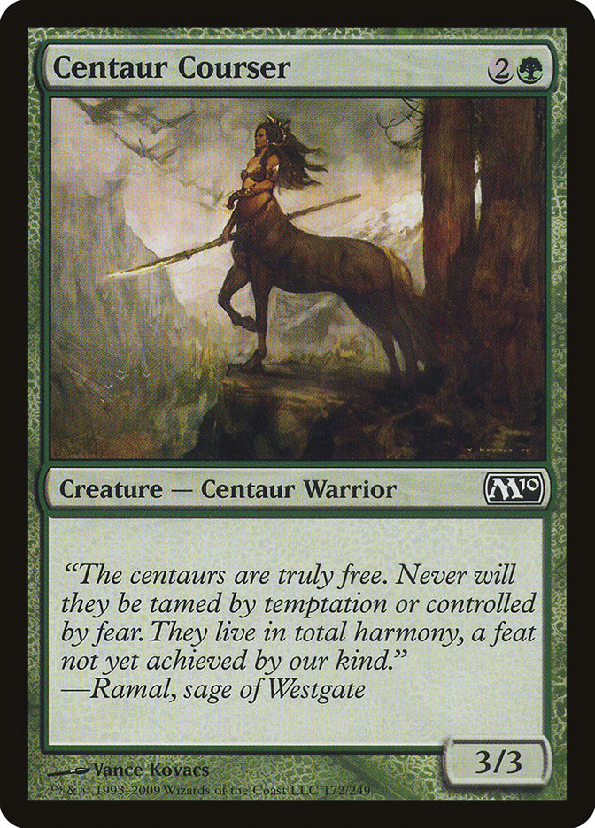 Centaur Courser [Magic 2010] | Black Swamp Games