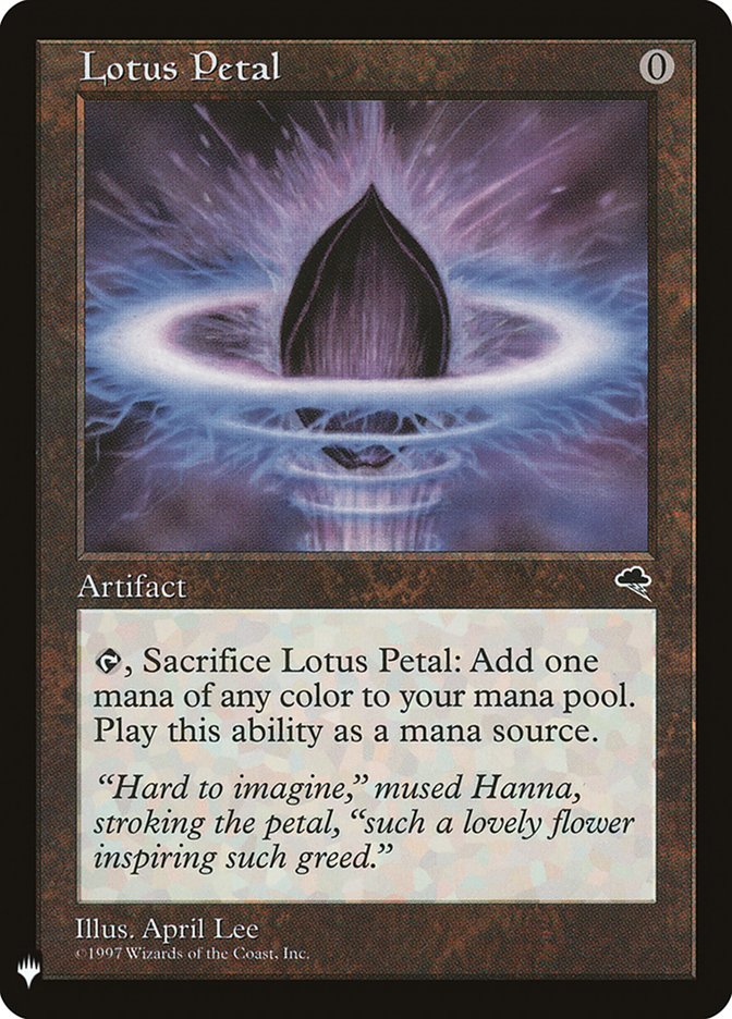 Lotus Petal [Mystery Booster] | Black Swamp Games