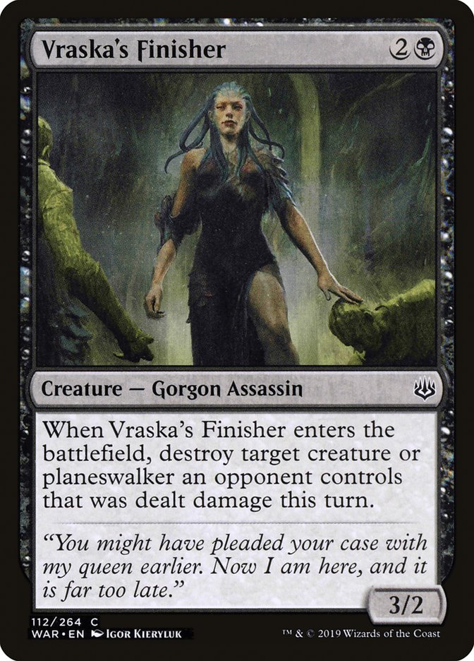 Vraska's Finisher [War of the Spark] | Black Swamp Games