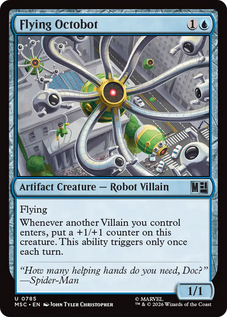 Flying Octobot [Marvel Super Heroes Commander] | Black Swamp Games