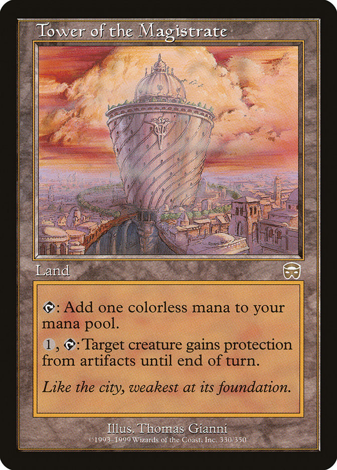 Tower of the Magistrate [Mercadian Masques] | Black Swamp Games