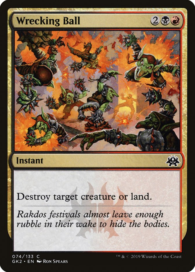 Wrecking Ball [Ravnica Allegiance Guild Kit] | Black Swamp Games