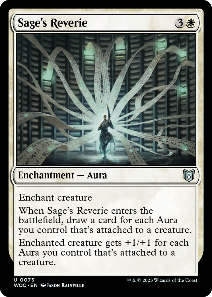 Sage's Reverie [Wilds of Eldraine Commander] | Black Swamp Games