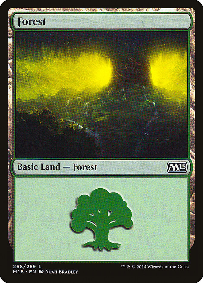 Forest (268) [Magic 2015] | Black Swamp Games
