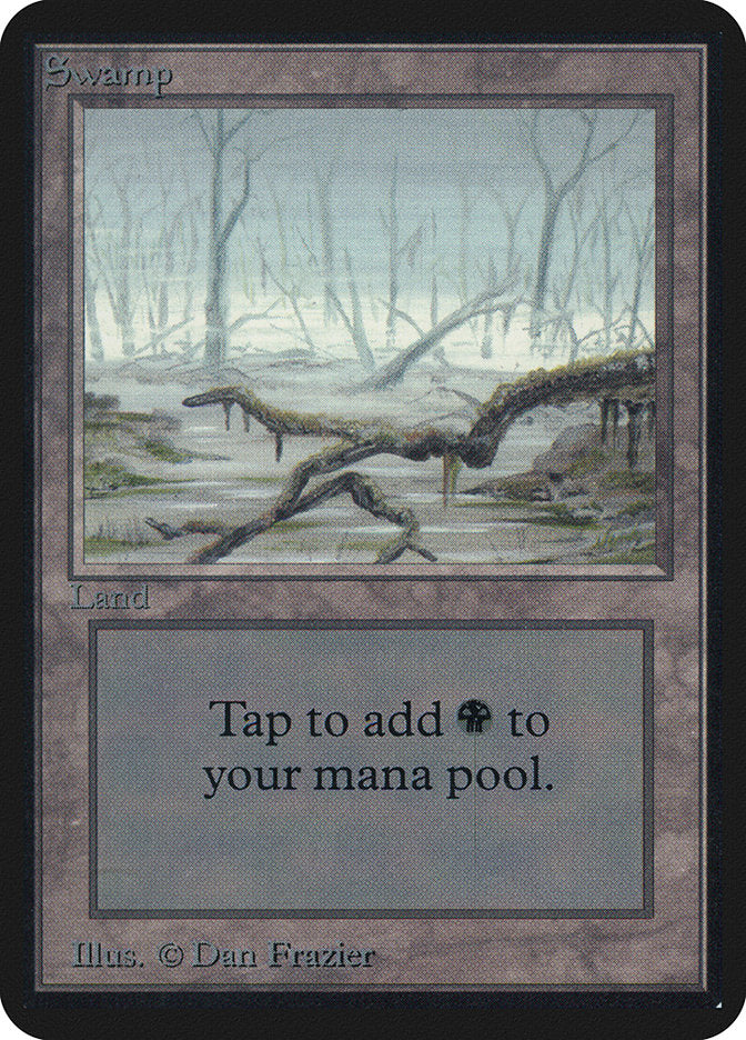 Swamp (290) [Alpha Edition] | Black Swamp Games