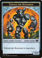 Daretti, Scrap Savant Emblem // Tuktuk the Returned Double-Sided Token [Commander 2014 Tokens] | Black Swamp Games