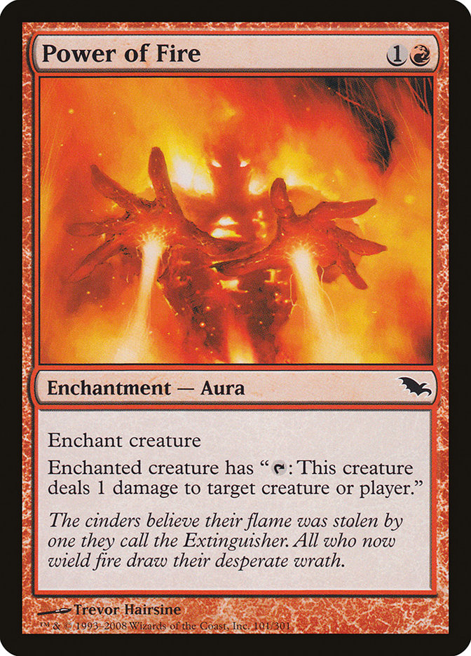Power of Fire [Shadowmoor] | Black Swamp Games