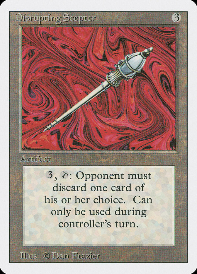 Disrupting Scepter [Revised Edition] | Black Swamp Games