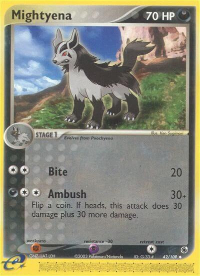 Mightyena (42/109) [EX: Ruby & Sapphire] | Black Swamp Games
