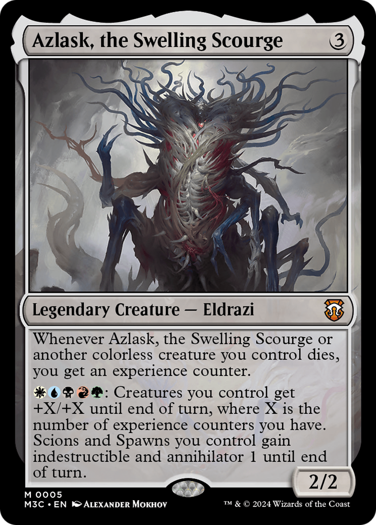 Azlask, the Swelling Scourge [Modern Horizons 3 Commander] | Black Swamp Games