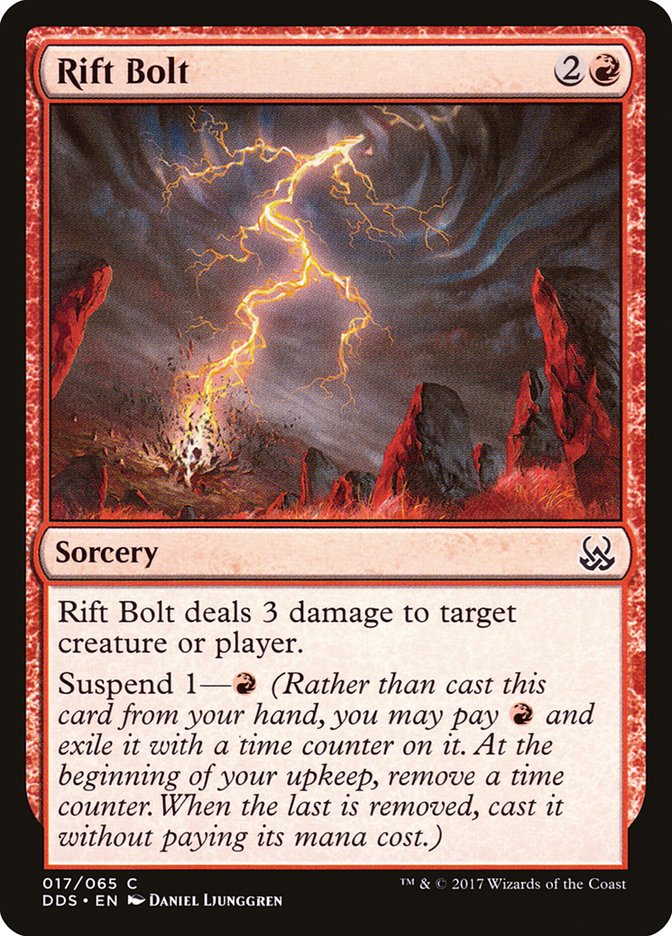 Rift Bolt [Duel Decks: Mind vs. Might] | Black Swamp Games