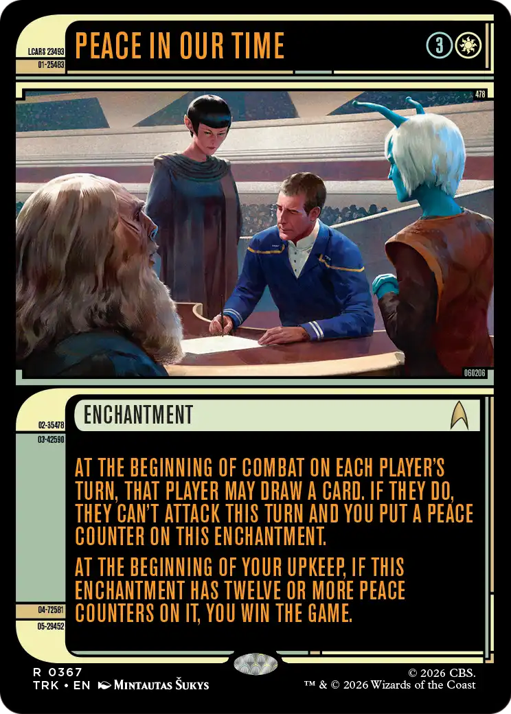Peace in Our Time (Showcase) [Star Trek] | Black Swamp Games