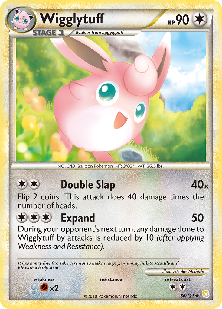 Wigglytuff (56/123) [HeartGold & SoulSilver: Base Set] | Black Swamp Games