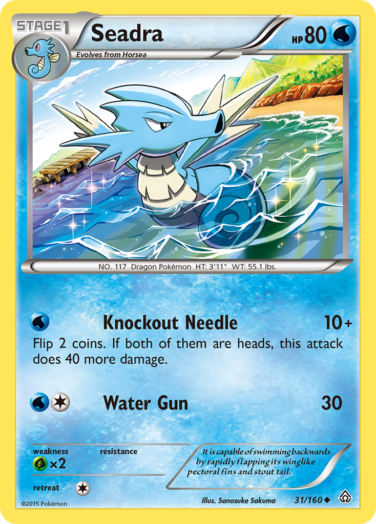 Seadra (31/160) [XY: Primal Clash] | Black Swamp Games