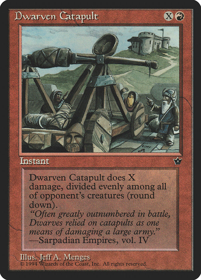 Dwarven Catapult [Fallen Empires] | Black Swamp Games
