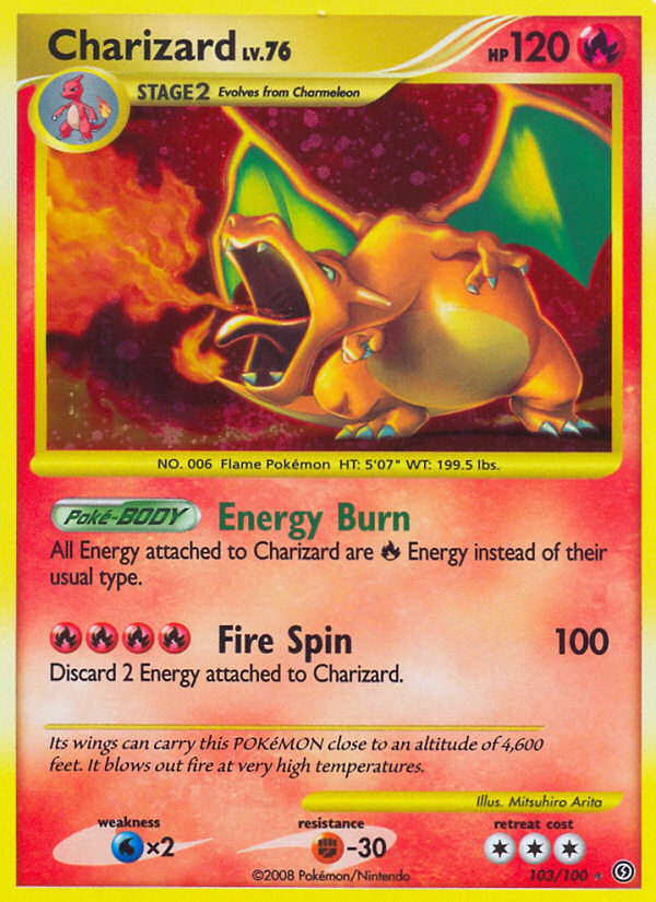 Charizard (103/100) [Diamond & Pearl: Stormfront] | Black Swamp Games