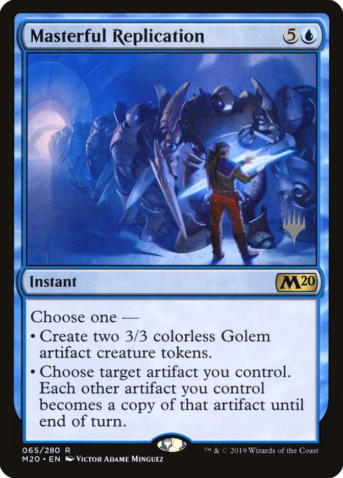 Masterful Replication (Promo Pack) [Core Set 2020 Promos] | Black Swamp Games