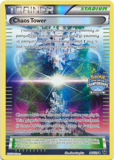 Chaos Tower (94/124) (National Championship Promo) [XY: Fates Collide] | Black Swamp Games