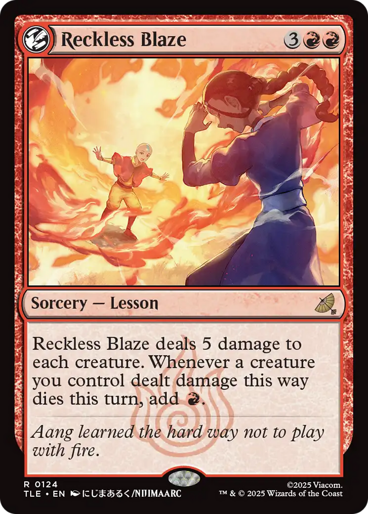 Reckless Blaze [Avatar: The Last Airbender: Eternal-Legal] | Black Swamp Games