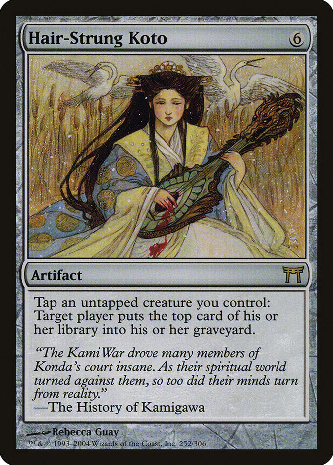 Hair-Strung Koto [Champions of Kamigawa] | Black Swamp Games