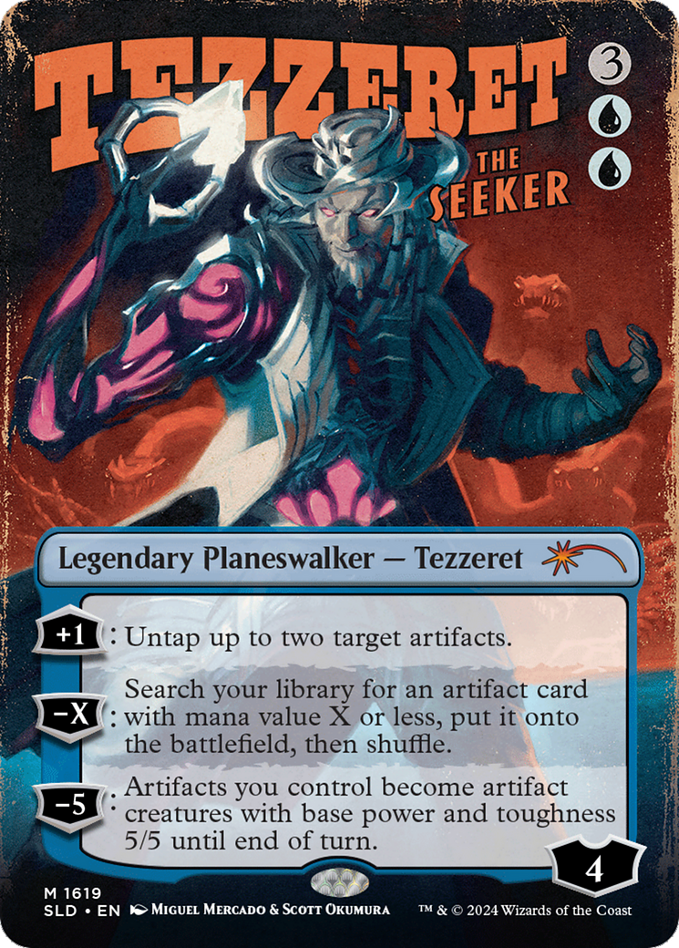 Tezzeret the Seeker (1619) [Secret Lair Drop Series] | Black Swamp Games