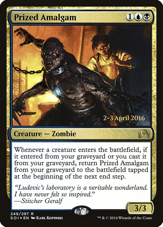 Prized Amalgam [Shadows over Innistrad Prerelease Promos] | Black Swamp Games