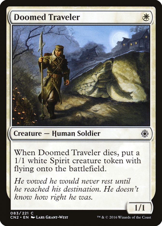 Doomed Traveler [Conspiracy: Take the Crown] | Black Swamp Games