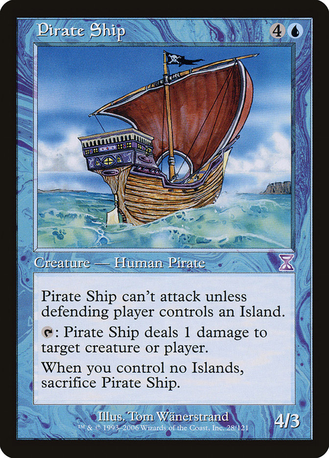 Pirate Ship [Time Spiral Timeshifted] | Black Swamp Games