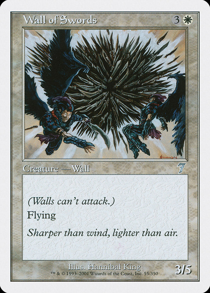 Wall of Swords [Seventh Edition] | Black Swamp Games