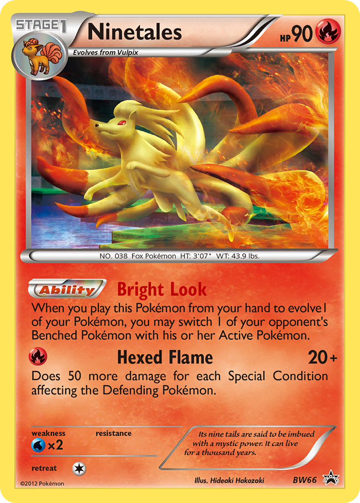 Ninetales (BW66) [Black & White: Black Star Promos] | Black Swamp Games