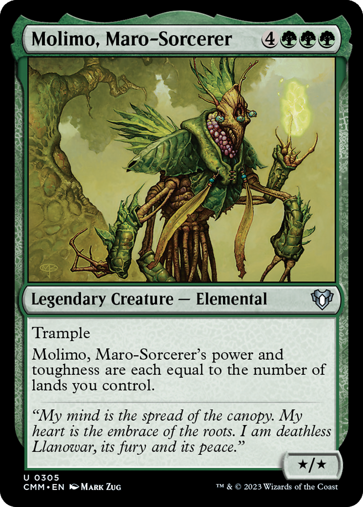 Molimo, Maro-Sorcerer [Commander Masters] | Black Swamp Games