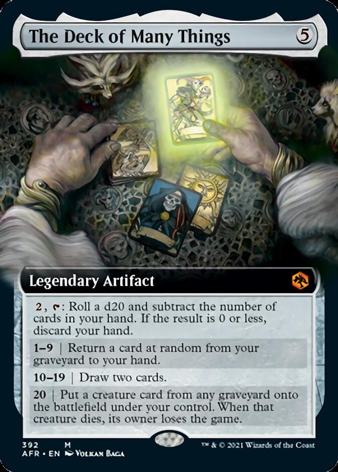 The Deck of Many Things (Extended Art) [Dungeons & Dragons: Adventures in the Forgotten Realms] | Black Swamp Games