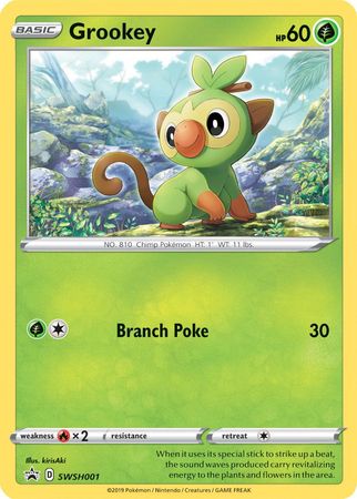 Grookey (SWSH001) [Sword & Shield: Black Star Promos] | Black Swamp Games