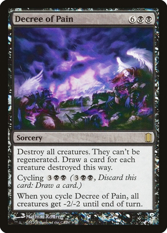 Decree of Pain [Commander's Arsenal] | Black Swamp Games