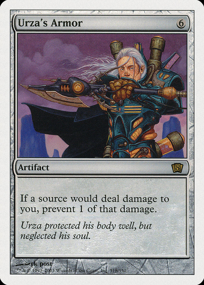 Urza's Armor [Eighth Edition] | Black Swamp Games