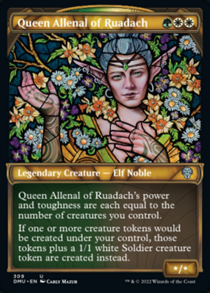Queen Allenal of Ruadach (Showcase) [Dominaria United] | Black Swamp Games
