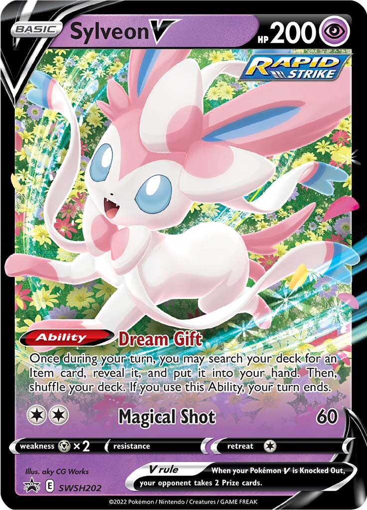 Sylveon V (SWSH202) [Sword & Shield: Black Star Promos] | Black Swamp Games