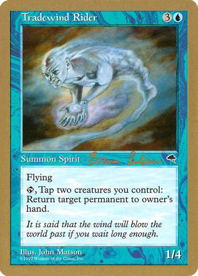Tradewind Rider (Brian Selden) [World Championship Decks 1998] | Black Swamp Games