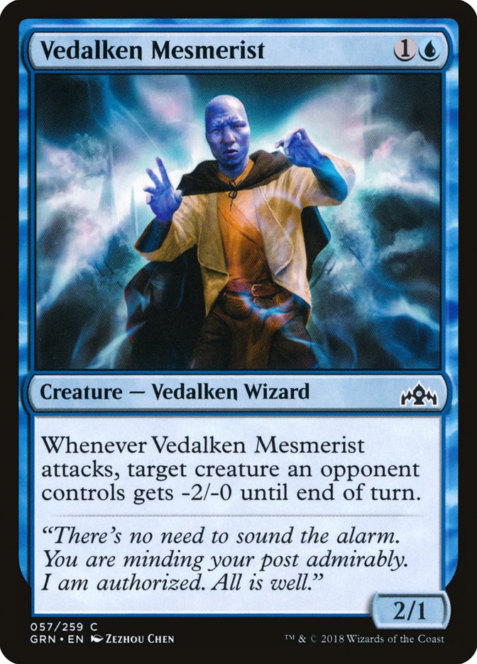 Vedalken Mesmerist [Guilds of Ravnica] | Black Swamp Games
