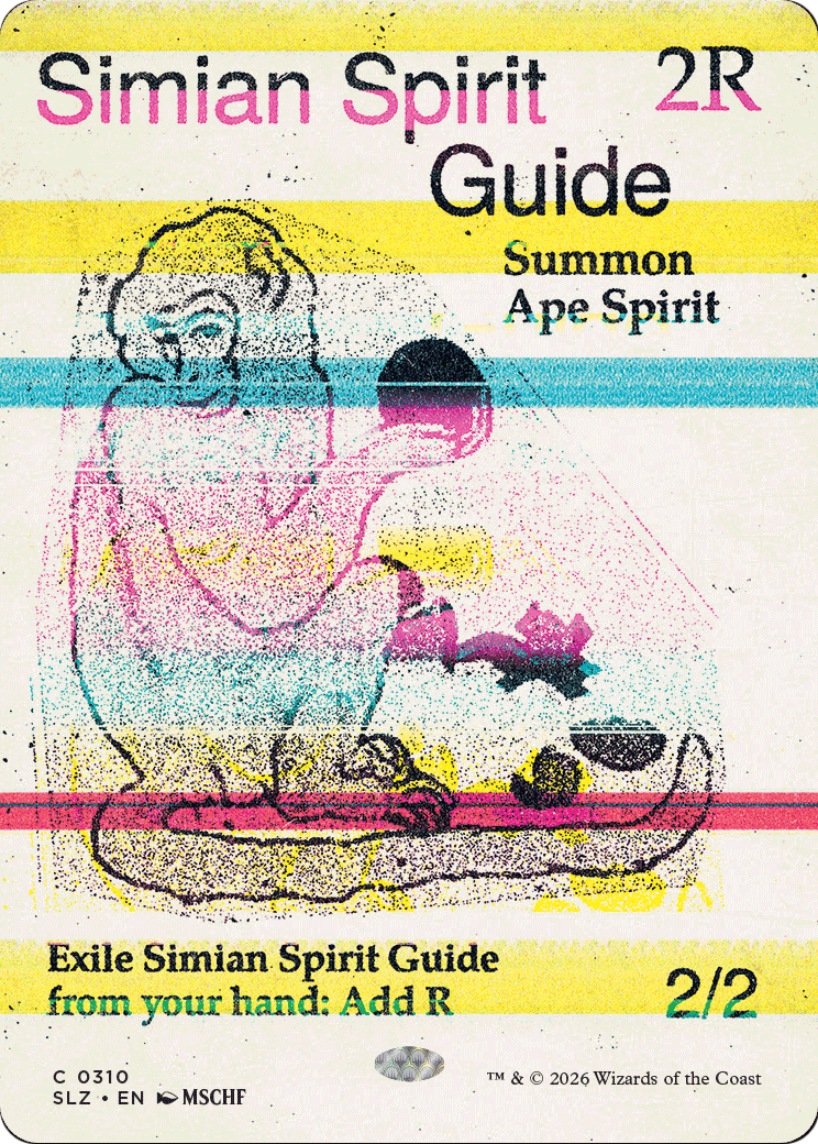 Simian Spirit Guide (0310) [Secret Lair x MSCHF: The Zeta Set] | Black Swamp Games