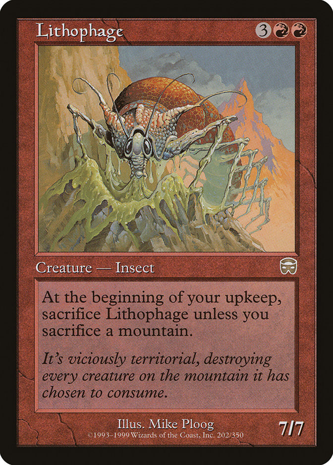 Lithophage [Mercadian Masques] | Black Swamp Games