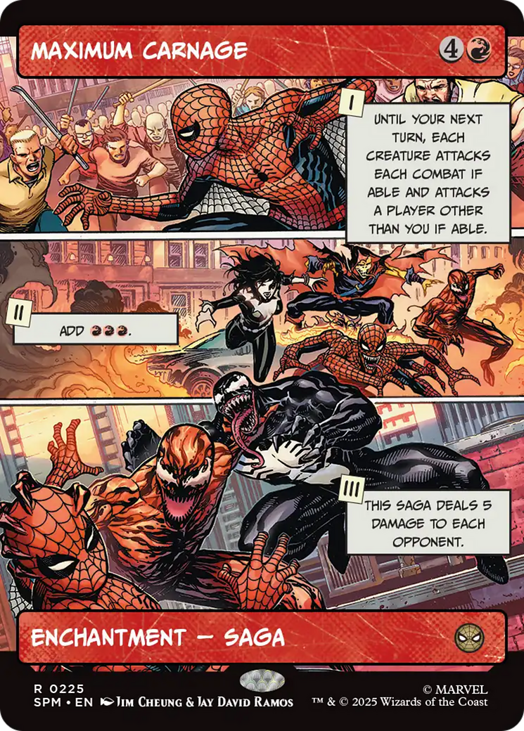 Maximum Carnage (Borderless) [Marvel's Spider-Man] | Black Swamp Games