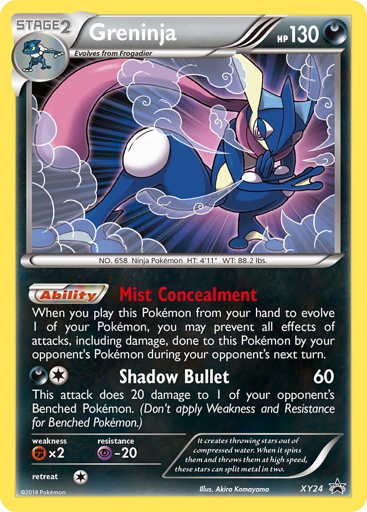 Greninja (XY24) [XY: Black Star Promos] | Black Swamp Games